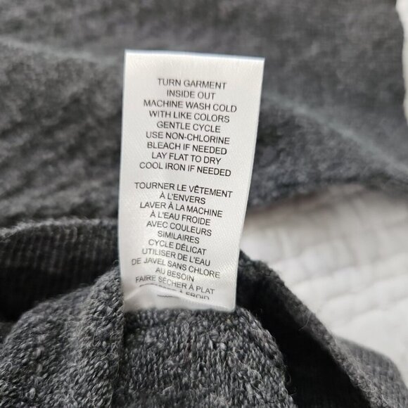 Tahari Wool Blend Sweater Men's Medium Grey Long Sleeve Pullover NWT MSRP $70 - Picture 4 of 16